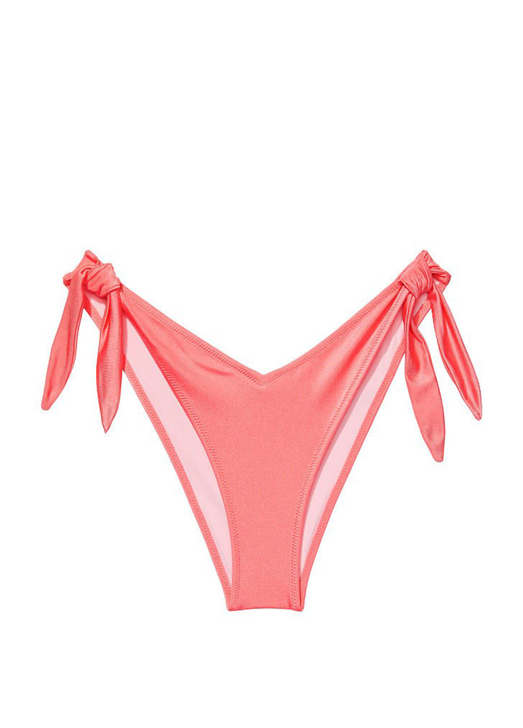 Рожевий демісезонний купальник (ліф, трусики) бандо, роздільний, халтер Victoria's Secret