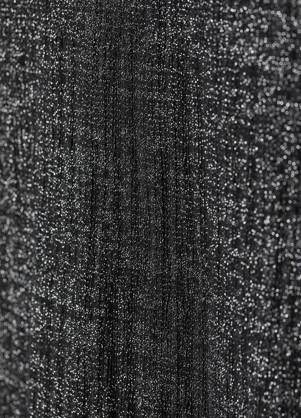 Чорна вечірня сукня кльош H&M меланжева