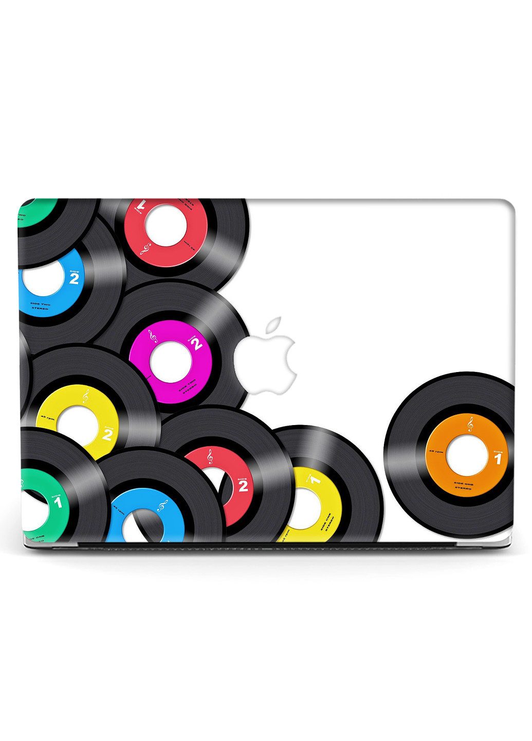 Чехол пластиковый для Apple MacBook Pro 16 A2141 Виниловые пластинки (Vinil records) (9494-2117) MobiPrint (218525074)