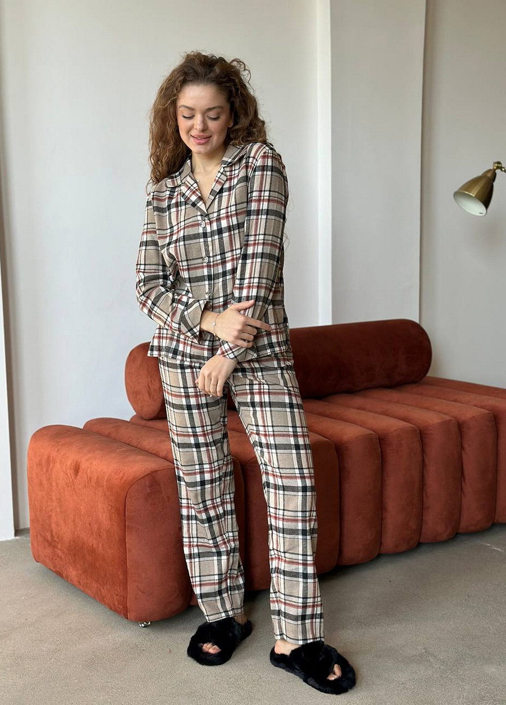 Комбінована всесезон піжама (сорочка, штани) сорочка + брюки NOVA VEGA
