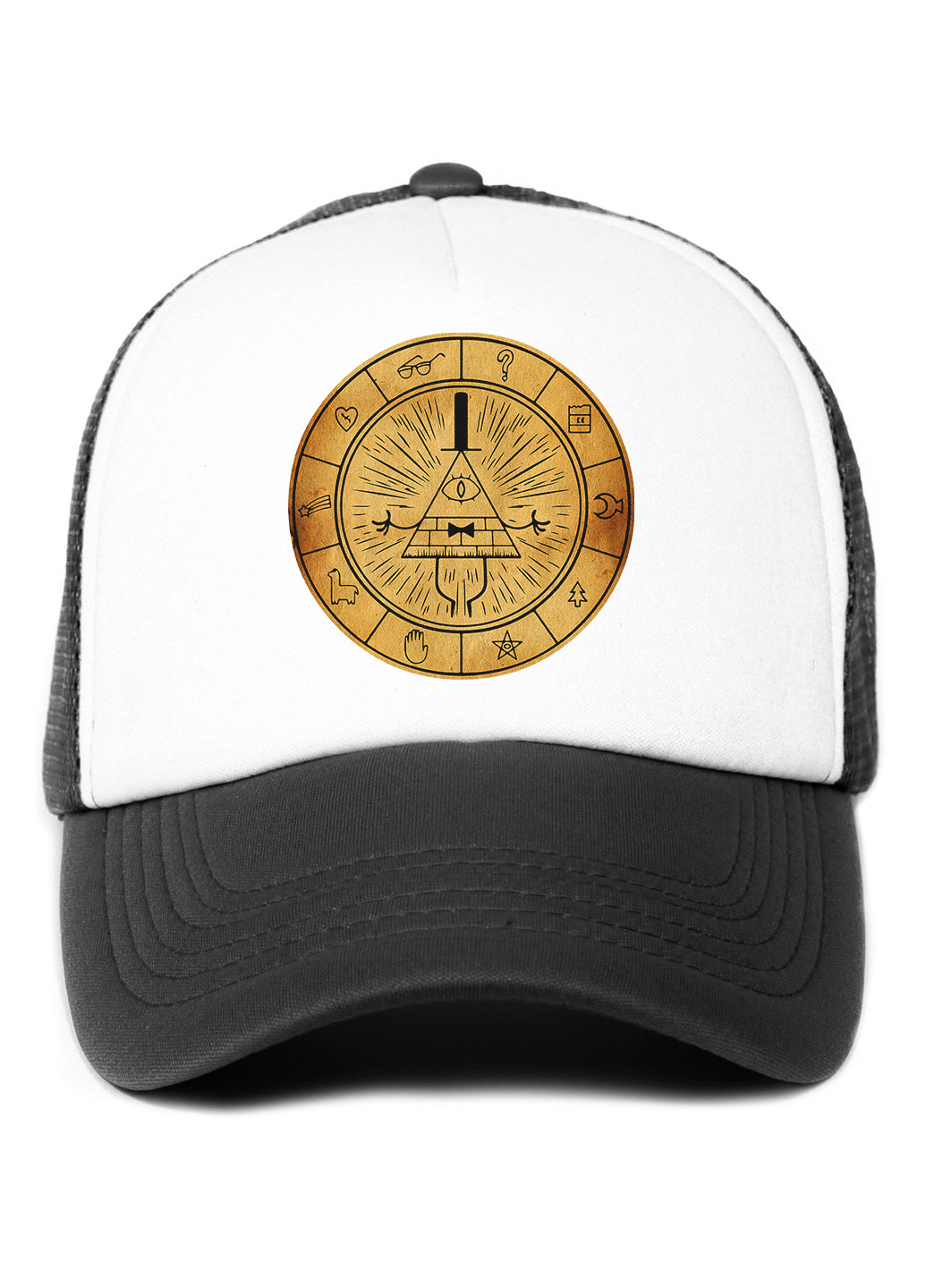 Кепка Тракер дитяча Білл Шифр Гравіті Фолз (Bill Cipher Gravity Falls) (33404-2627) MobiPrint (220769639)