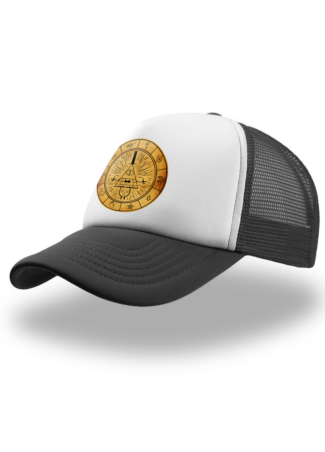 Кепка Тракер дитяча Білл Шифр Гравіті Фолз (Bill Cipher Gravity Falls) (33404-2627) MobiPrint (220769639)