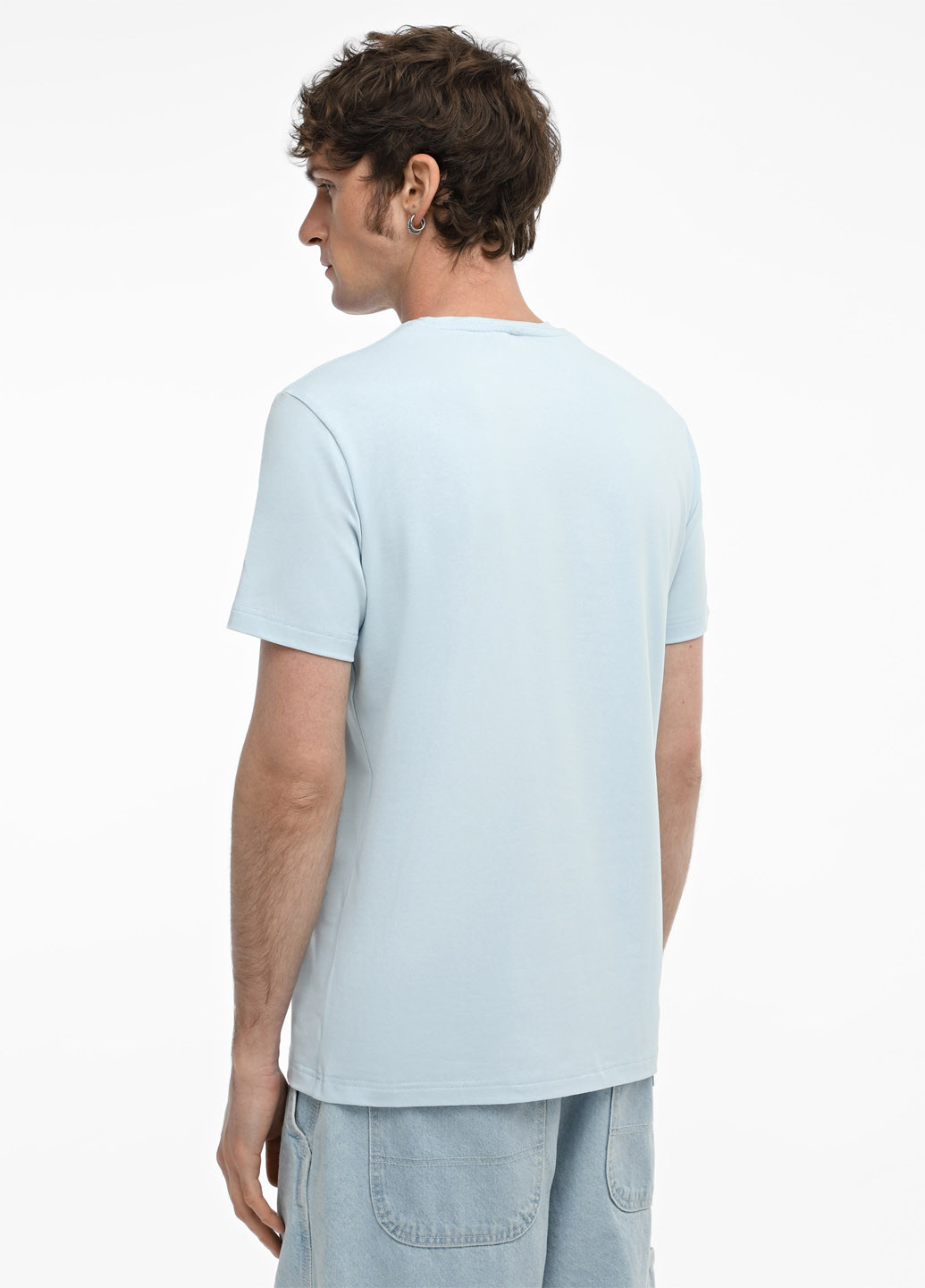 Светло-голубая футболка Promin