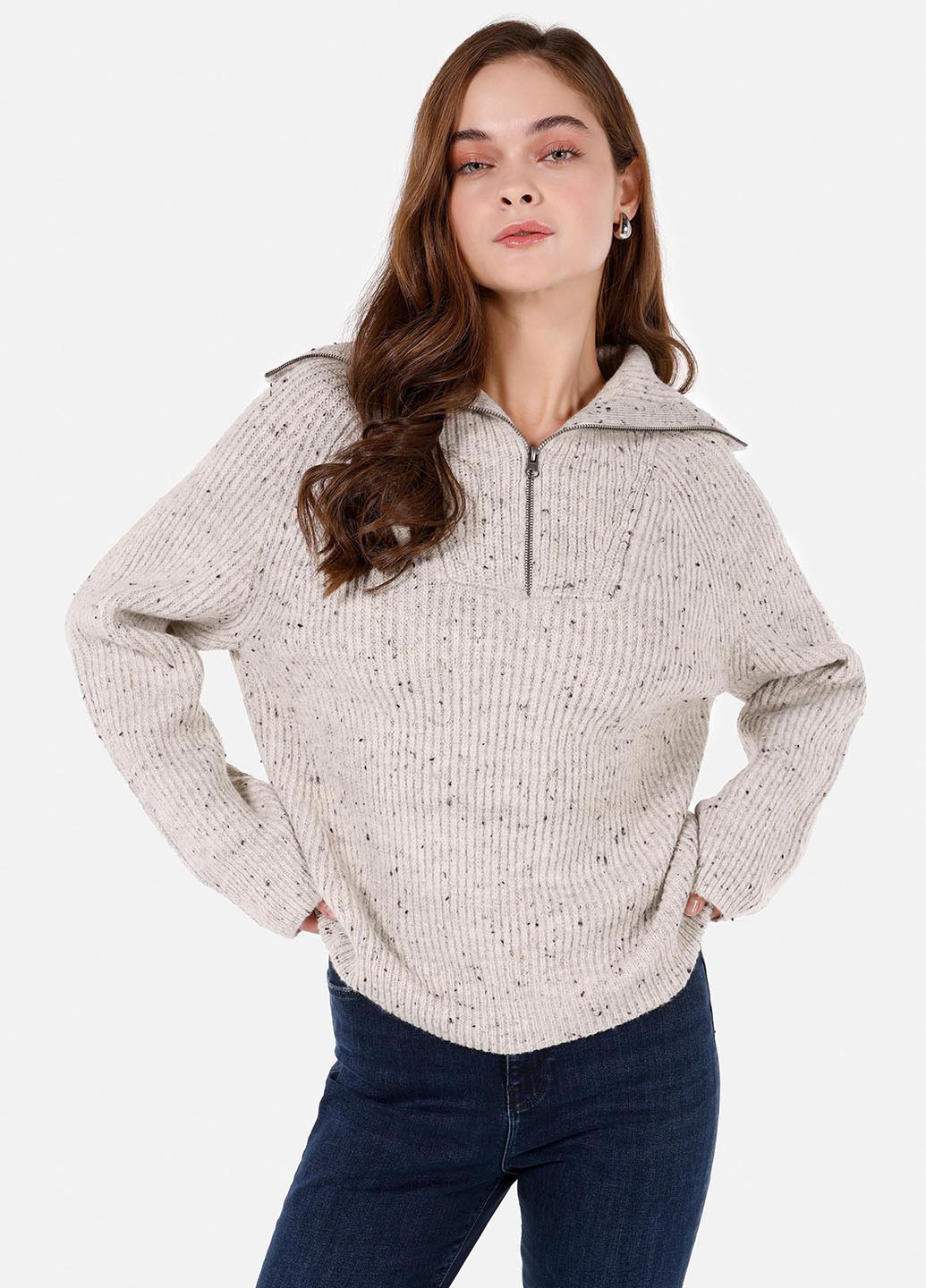 Світло-сірий демісезонний светр Colin's