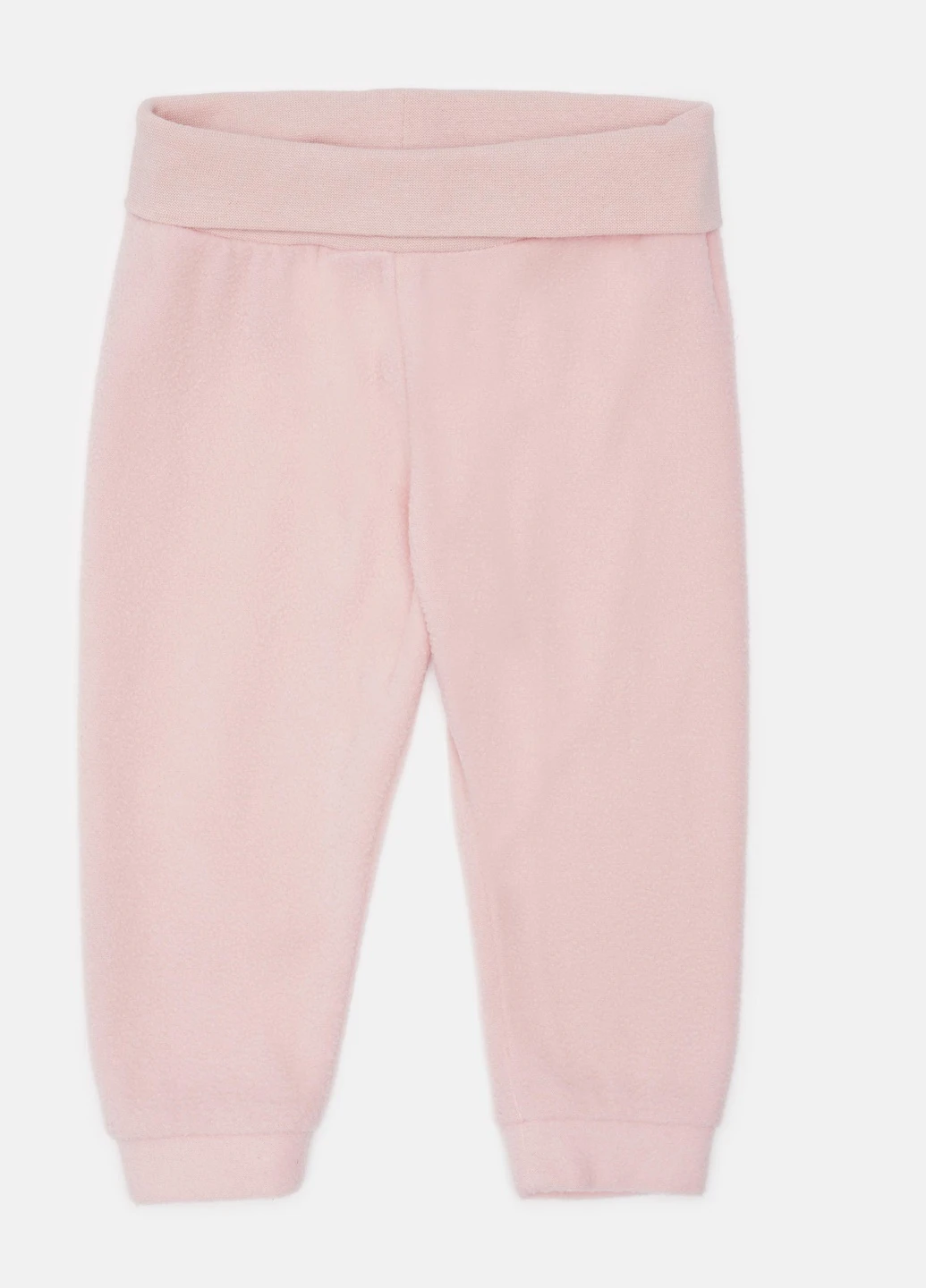 Розовые кэжуал демисезонные брюки H&M