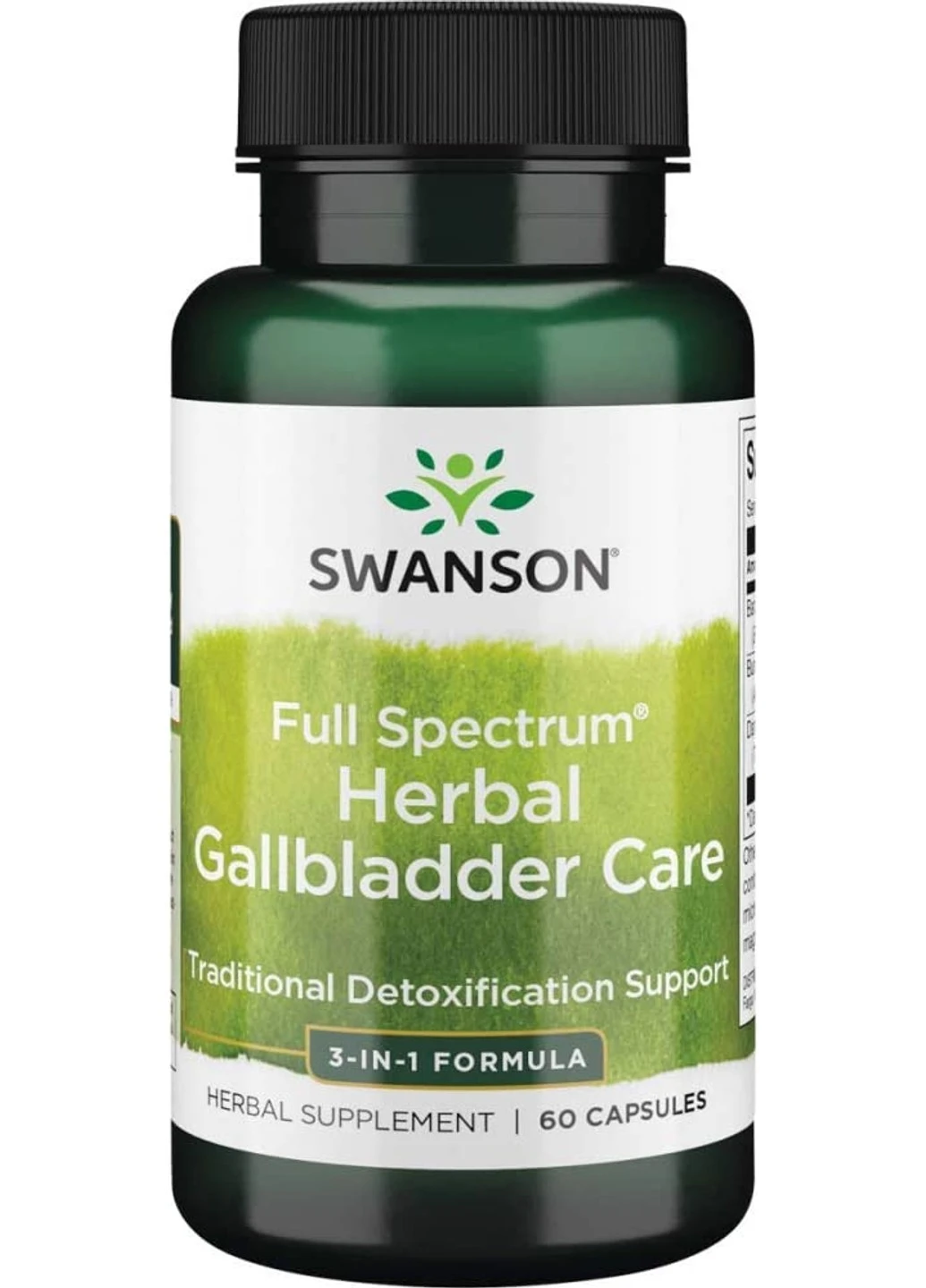 Комплекс для жовчного міхура Herbal Gallbladder Care 60 капсул Swanson (255409584)