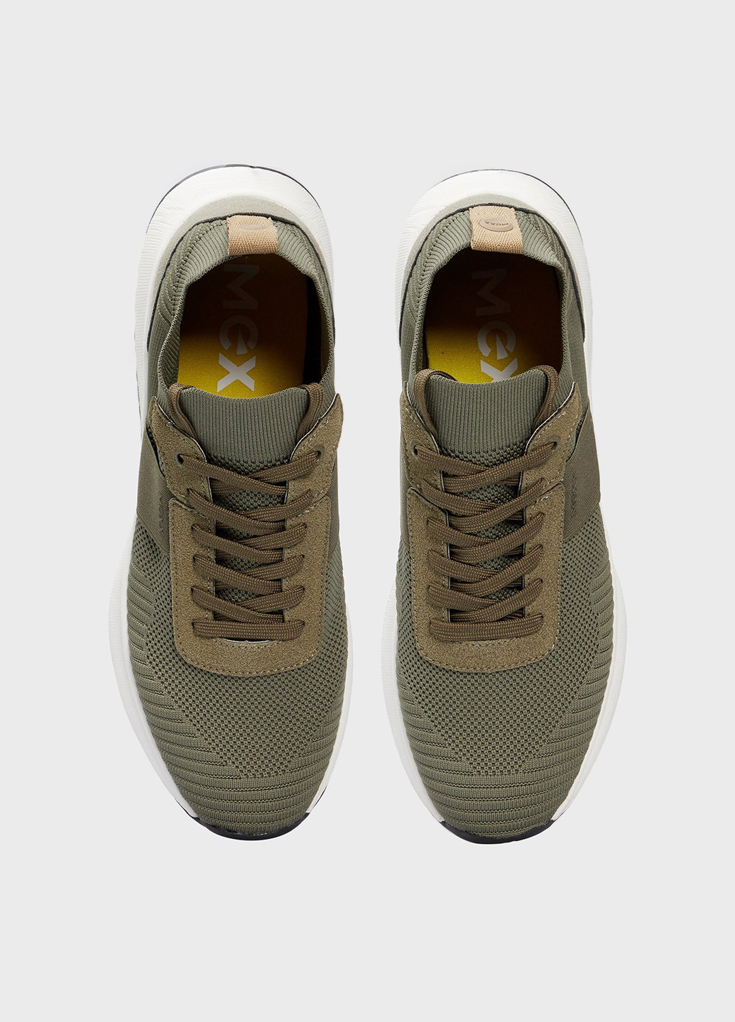 Оливковые летние кроссовки Mexx