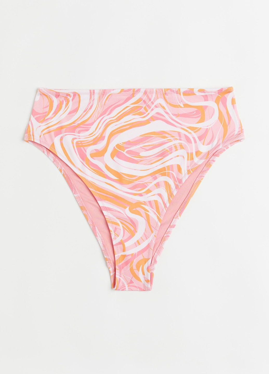 Цветные купальные трусики-плавки с абстрактным узором H&M