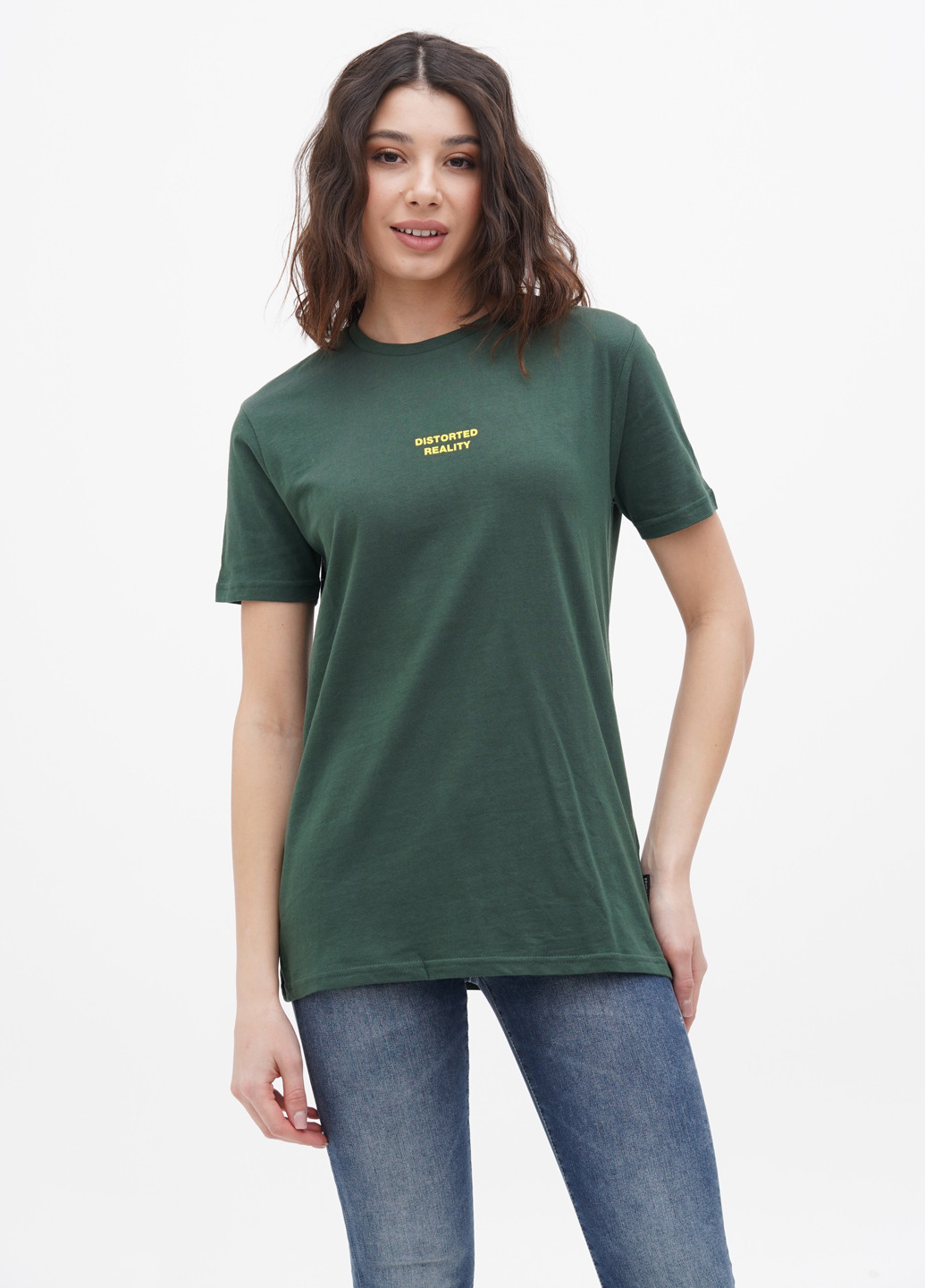 Темно-зеленая летняя футболка Yourturn