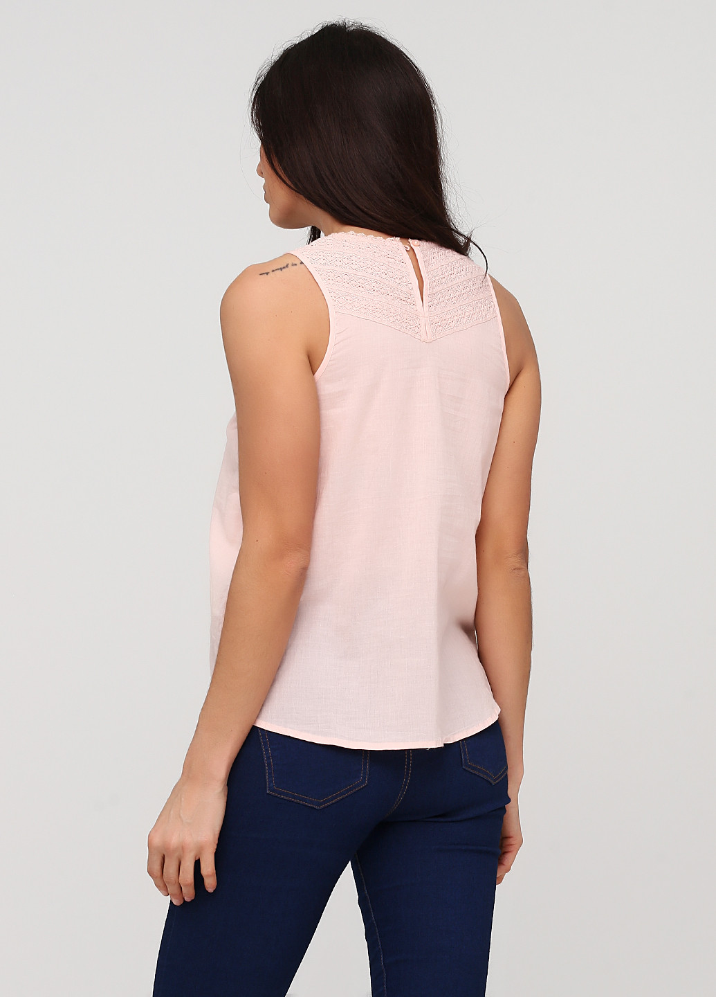 Світло-рожева літня блуза Gap