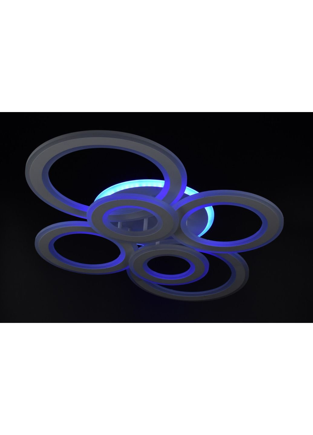 Люстра потолочная LED A2763/2+2+2RGB-wh Белый 12х53х77 см. Sunnysky (253629487)