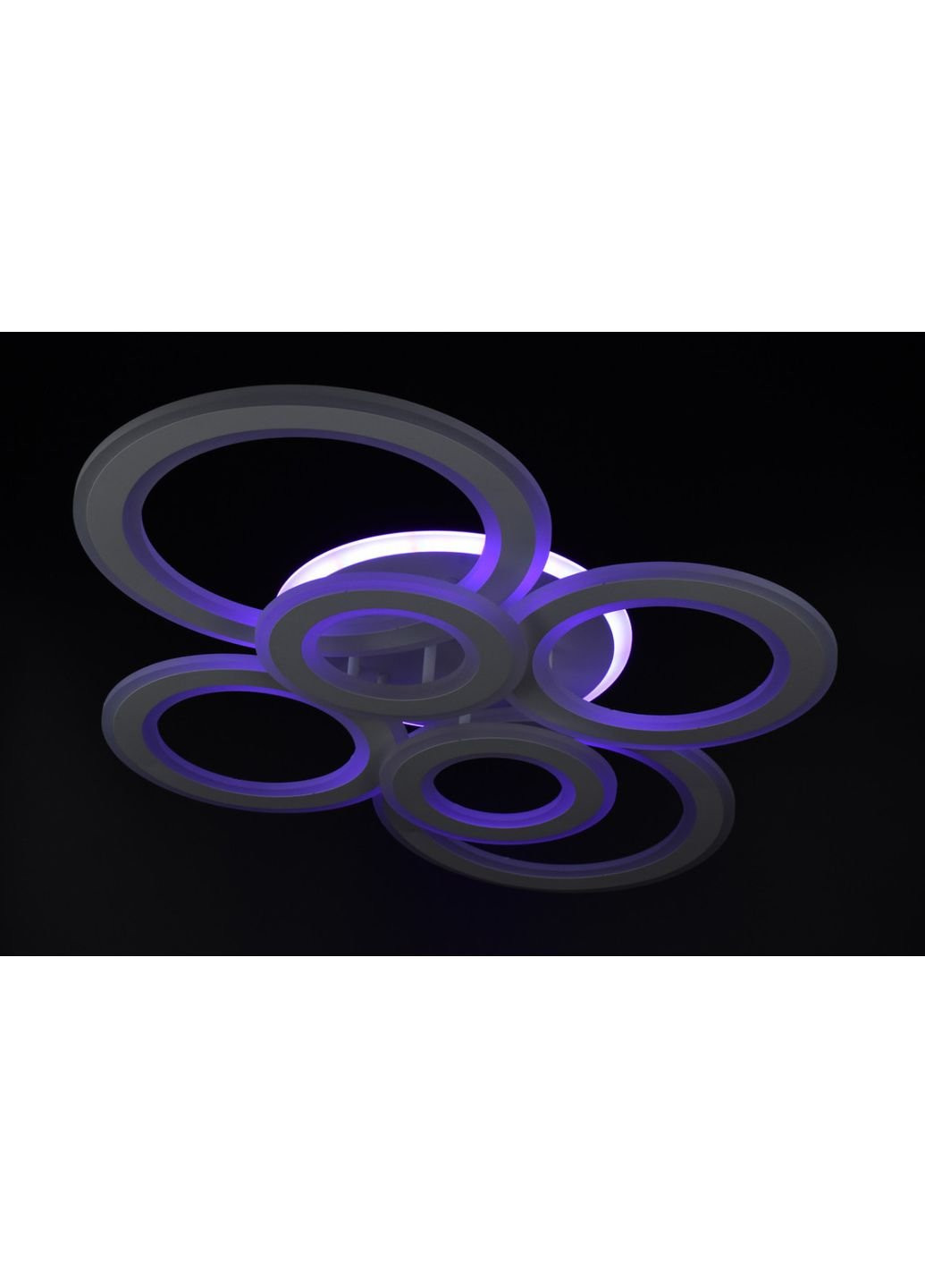 Люстра потолочная LED A2763/2+2+2RGB-wh Белый 12х53х77 см. Sunnysky (253629487)