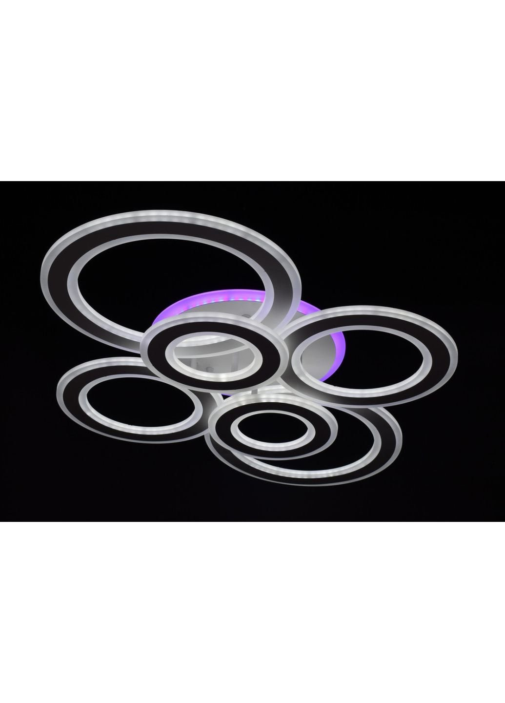 Люстра потолочная LED A2763/2+2+2RGB-wh Белый 12х53х77 см. Sunnysky (253629487)