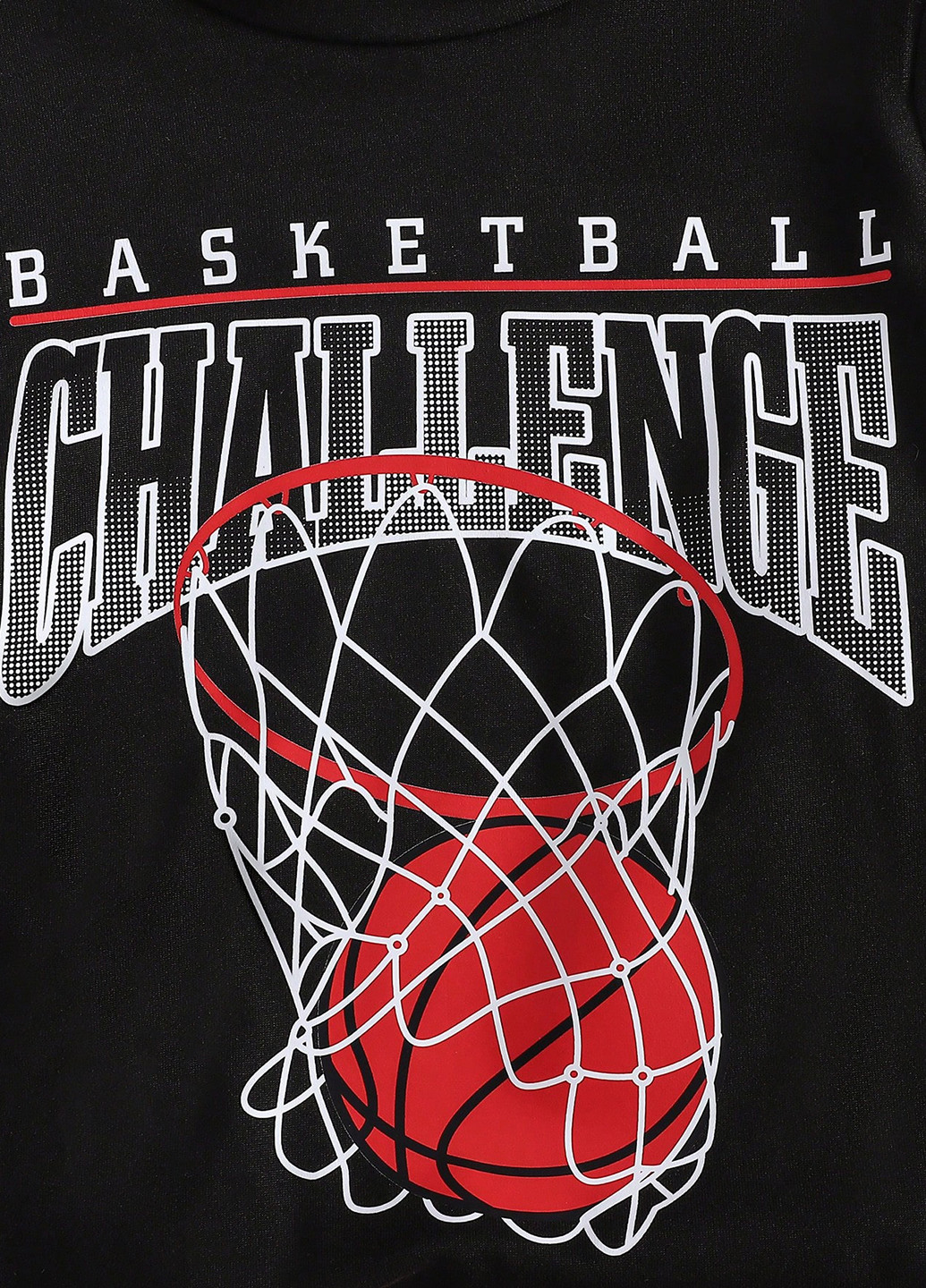 Черный летний комплект (футболка, шорты) SHEIN