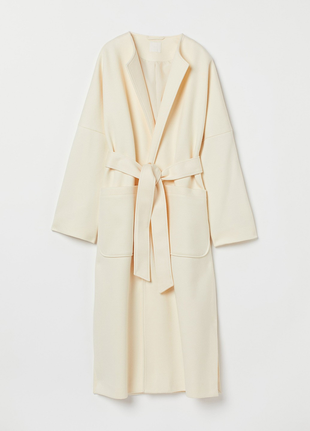 Светло-бежевое демисезонное Пальто H&M