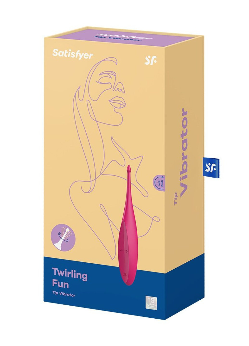 Вібратор для клітора Twirling Fun Magenta Satisfyer (252607180)