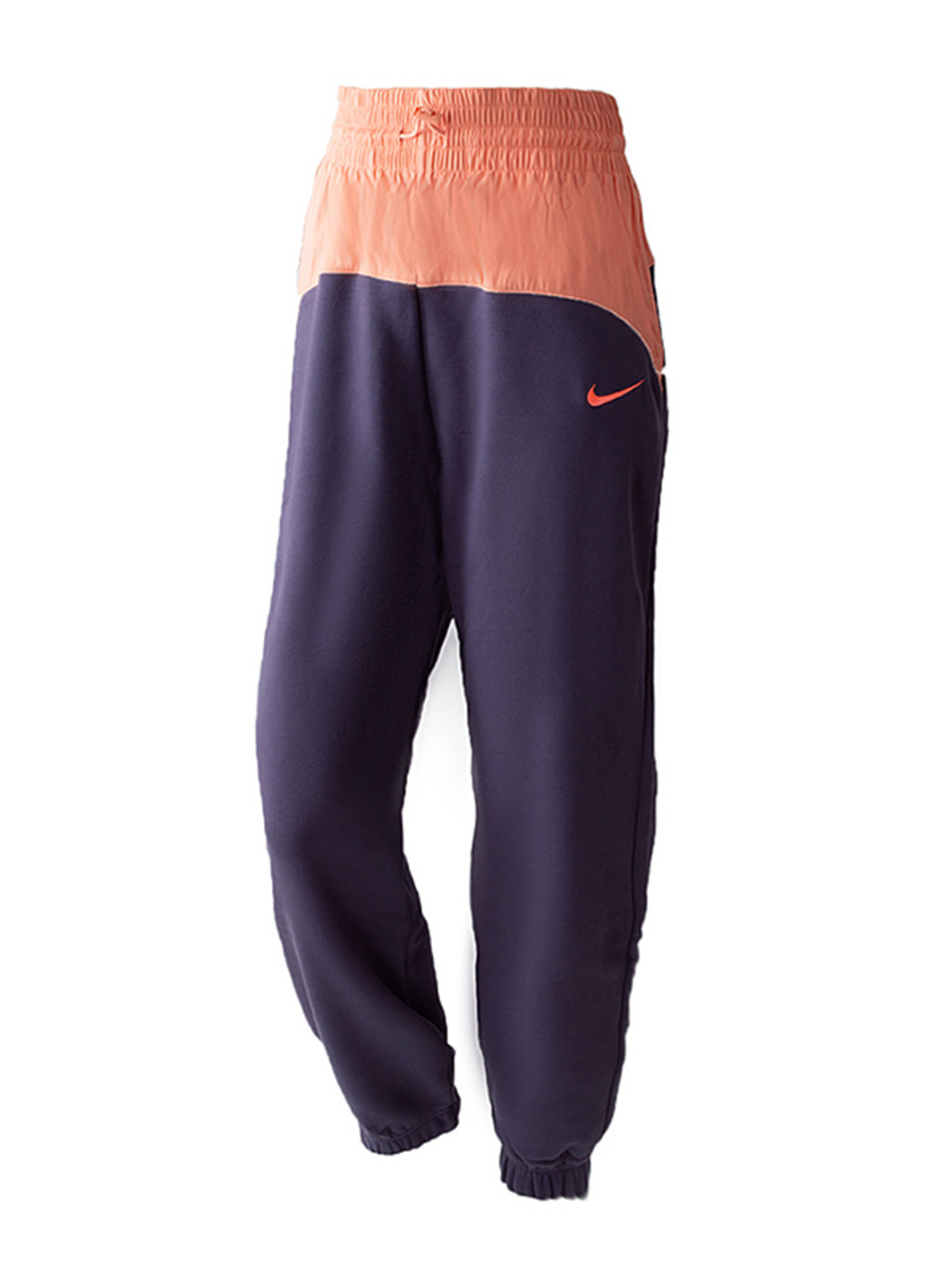 Фиолетовые спортивные демисезонные прямые брюки Nike