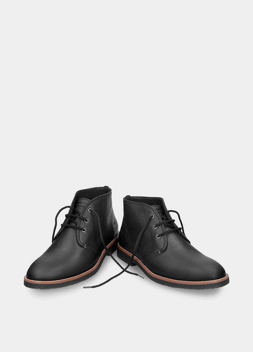 Черные осенние ботинки дезерты Panama Jack