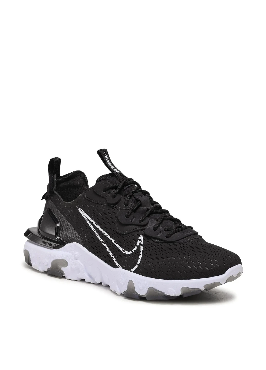 Чорні кросівки cd4373-006 всесезон Nike React Vision
