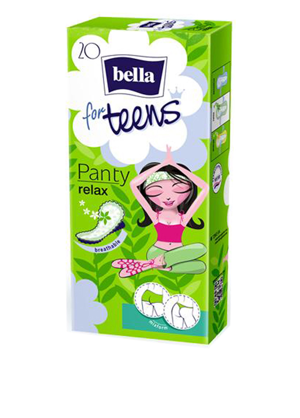 Прокладки щоденні Teens Relax (20 шт.) Bella (79336031)