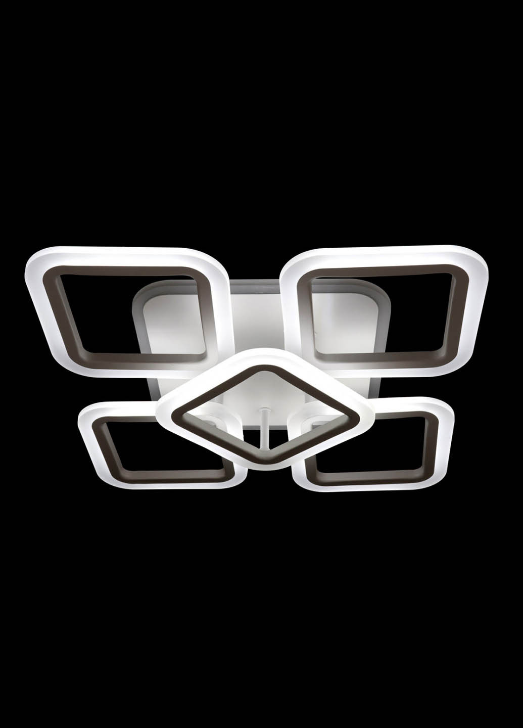 Люстра потолочная LED с пультом A2400/4+1S-RGB-wh Белый 11х41х55 см. Handmade (234539858)