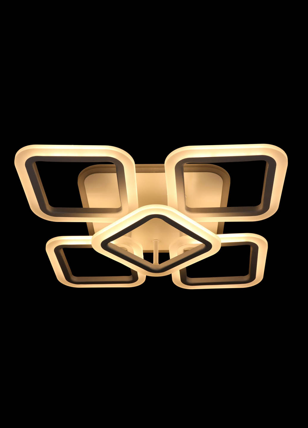 Люстра потолочная LED с пультом A2400/4+1S-RGB-wh Белый 11х41х55 см. Handmade (234539858)