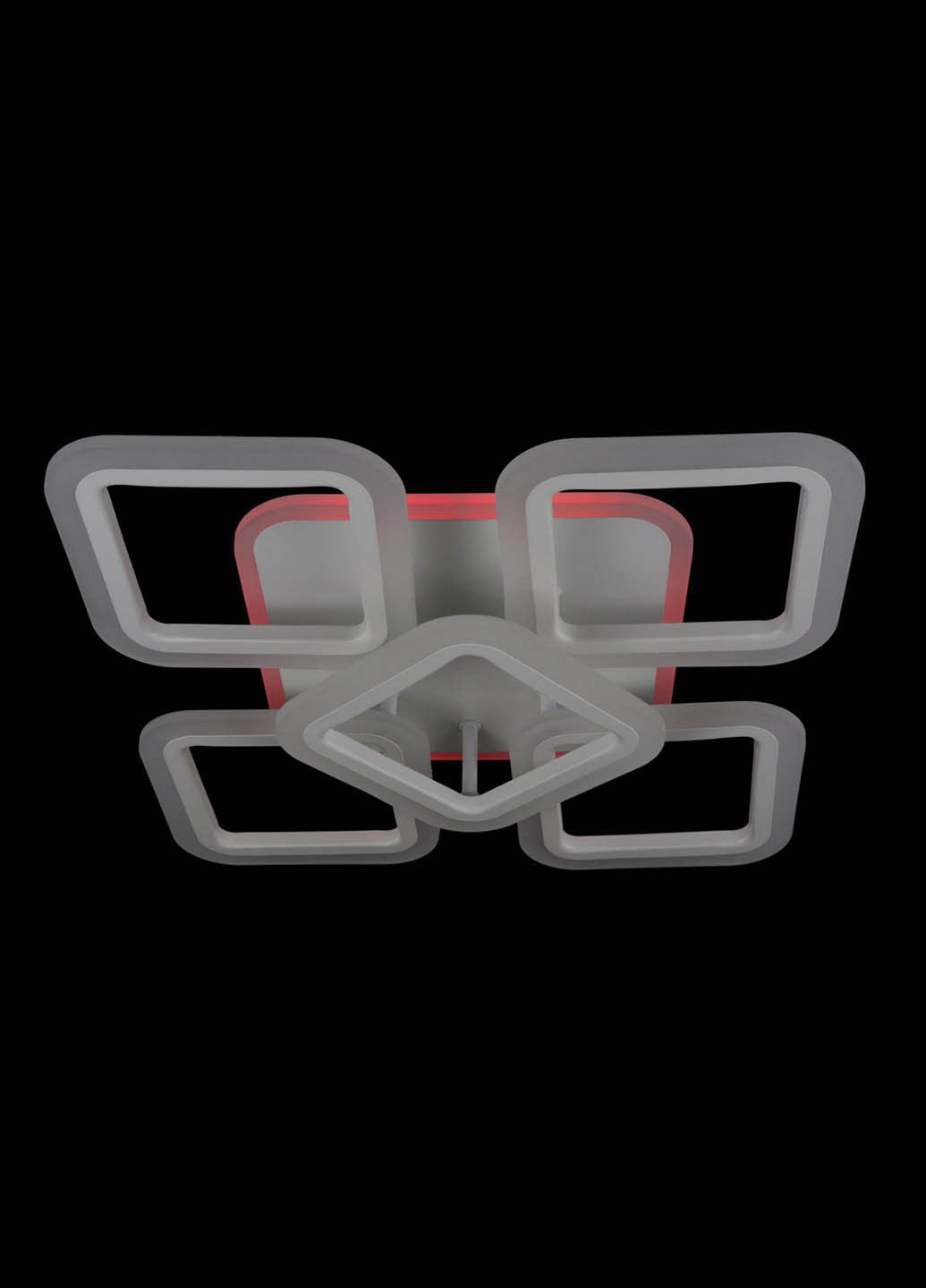 Люстра потолочная LED с пультом A2400/4+1S-RGB-wh Белый 11х41х55 см. Handmade (234539858)