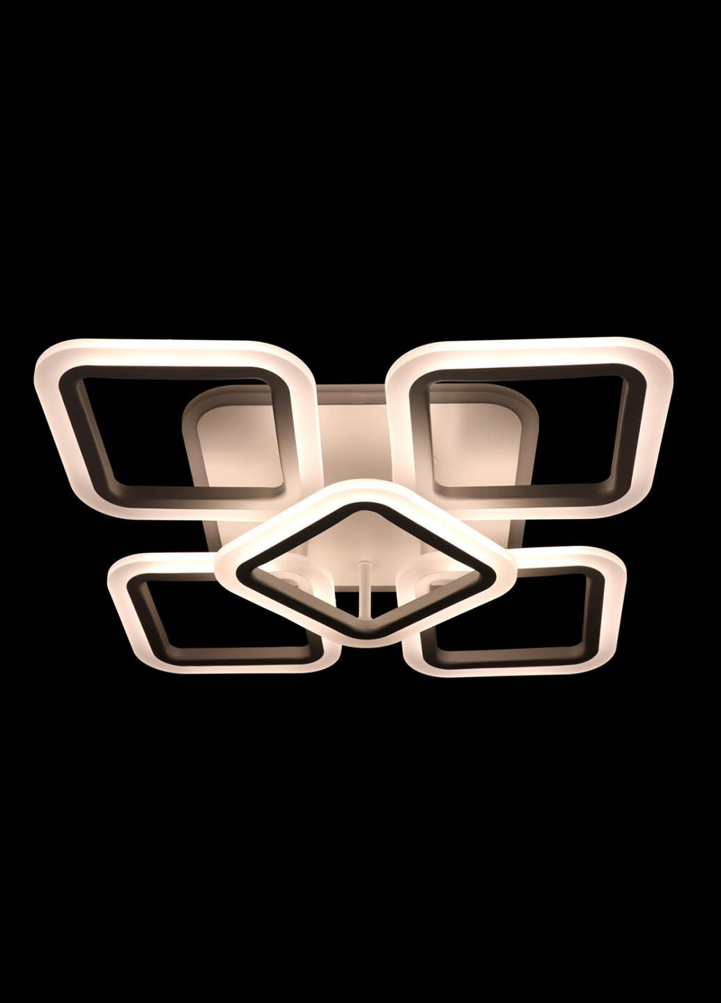 Люстра потолочная LED с пультом A2400/4+1S-RGB-wh Белый 11х41х55 см. Handmade (234539858)