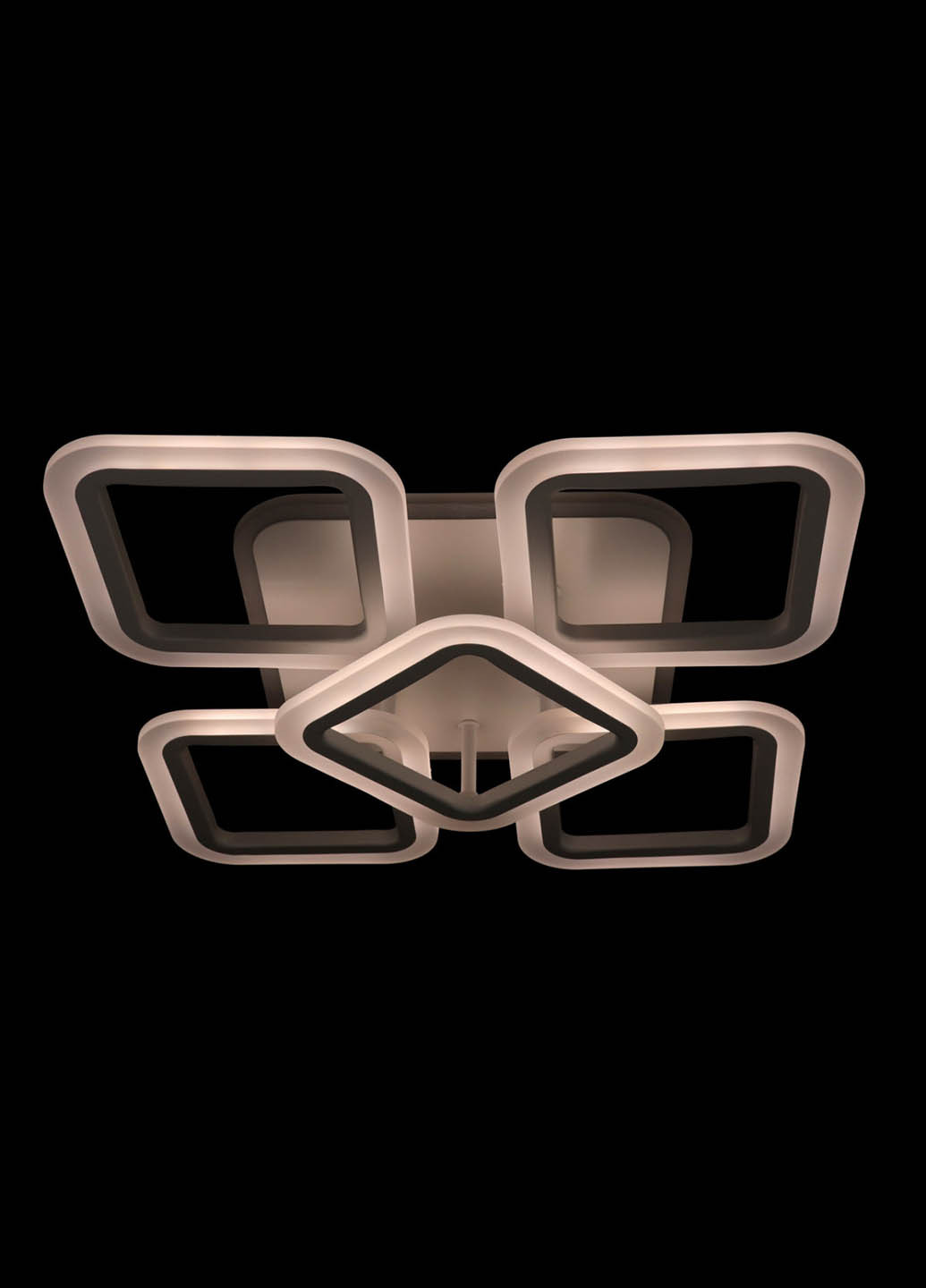 Люстра потолочная LED с пультом A2400/4+1S-RGB-wh Белый 11х41х55 см. Handmade (234539858)