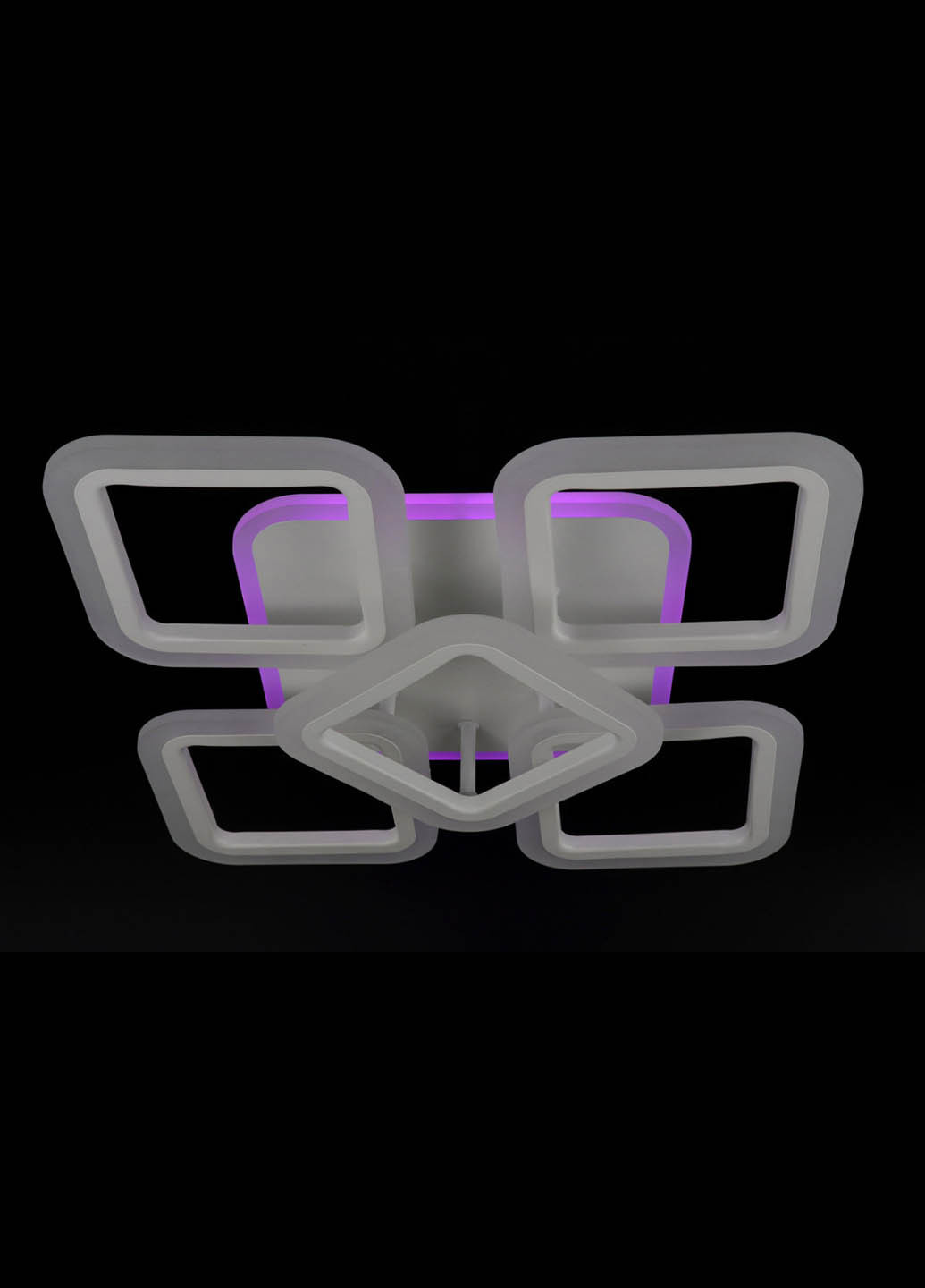 Люстра потолочная LED с пультом A2400/4+1S-RGB-wh Белый 11х41х55 см. Handmade (234539858)