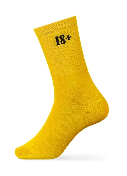 Жёлтые носки VT Socks надписи (230517736)