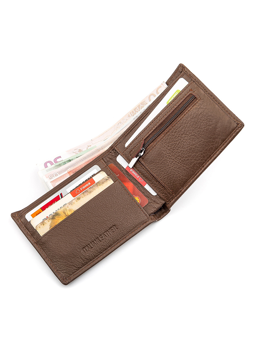 Чоловічий шкіряний гаманець 11,5х9х2,5 см st leather (252129927)