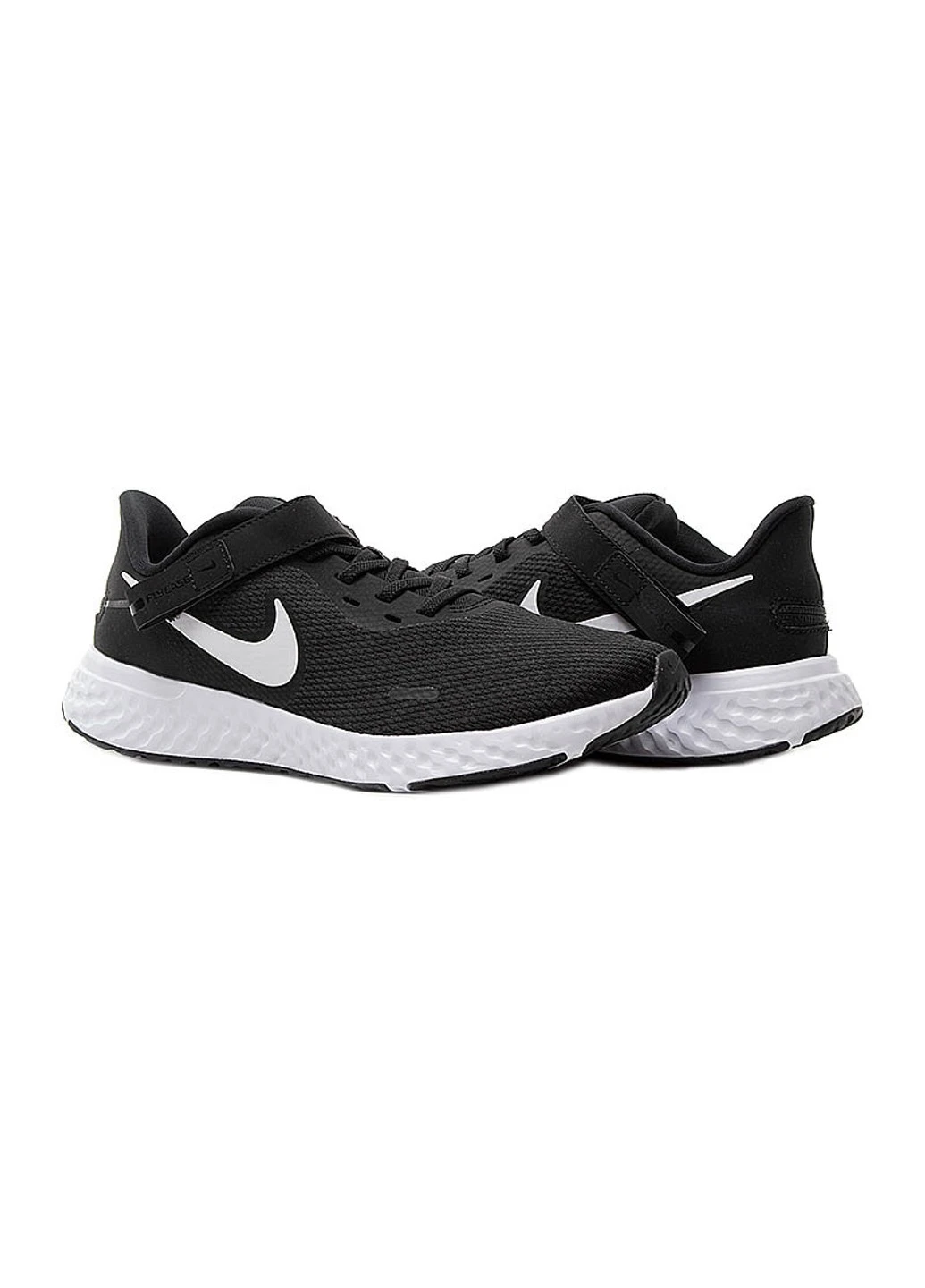 Чорні кросівки revolution 5 flyease демісезон Nike