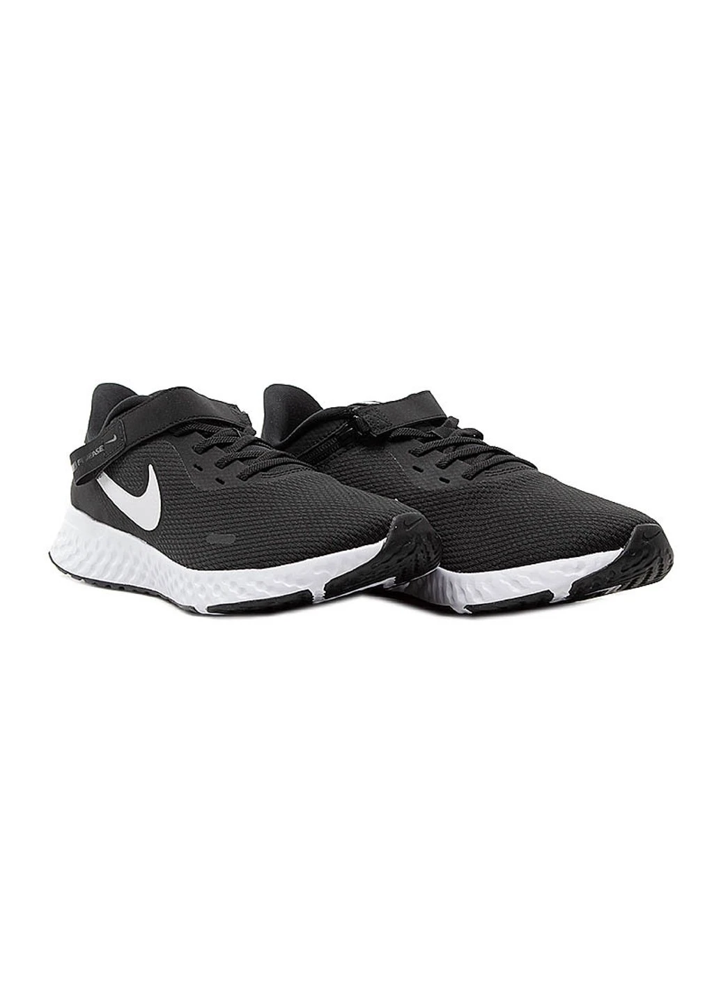 Чорні кросівки revolution 5 flyease демісезон Nike