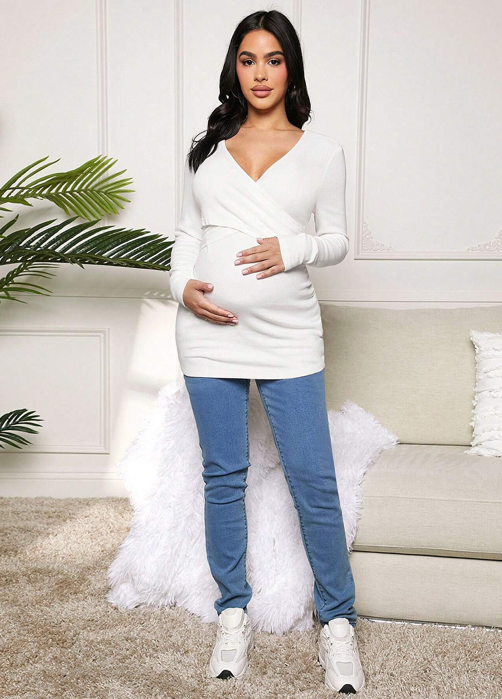 Туніка для вагітних та годуючих SHEIN (302438593)