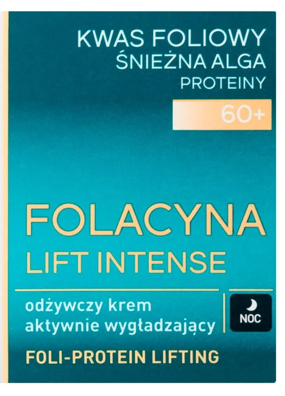 Lirene Питательный ночной крем для лица Folacyna Lift Intense 60+ — Крем, (248641476)