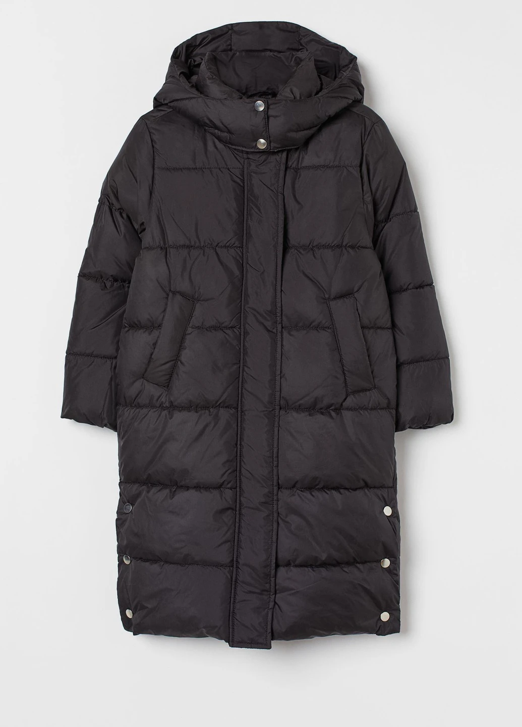 Чорна куртка зима,чорний, H&M