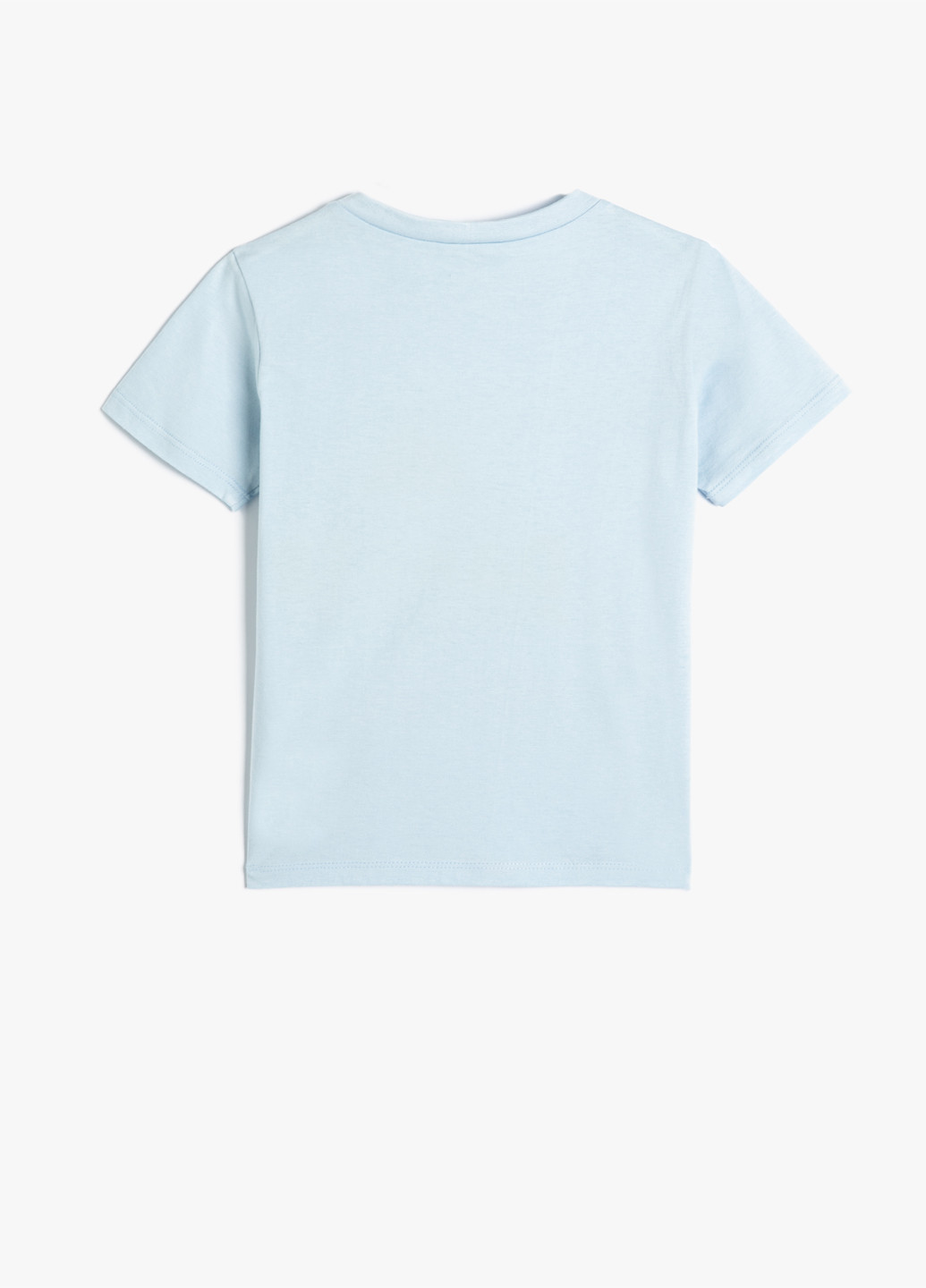 Светло-голубая летняя футболка KOTON