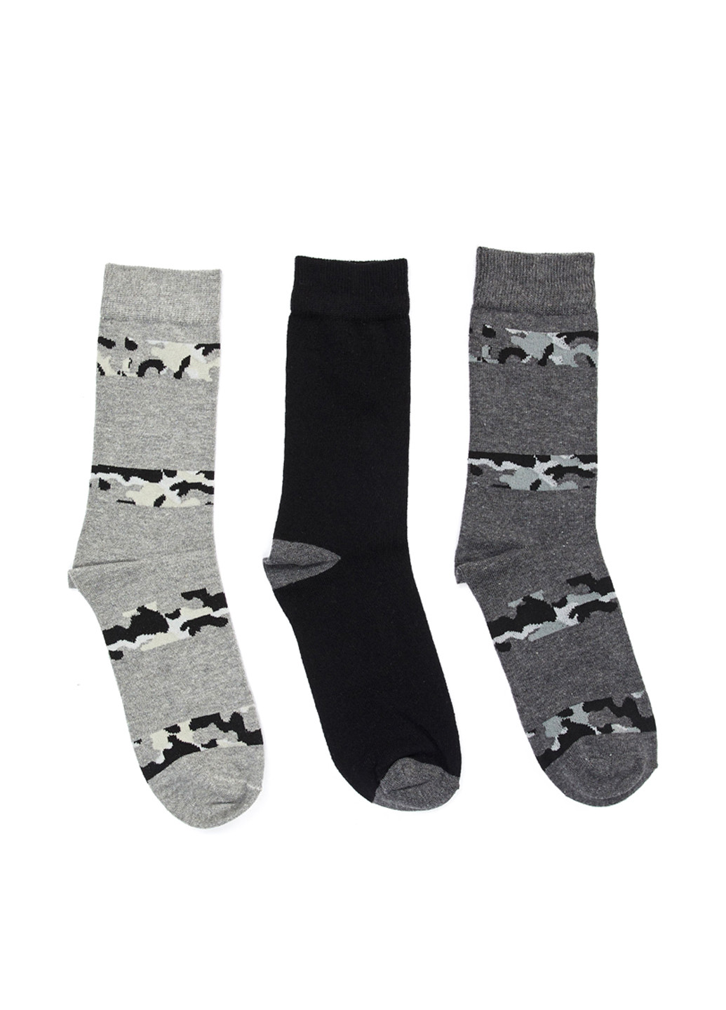 Шкарпетки(3шт) DeFacto сірі повсякденні