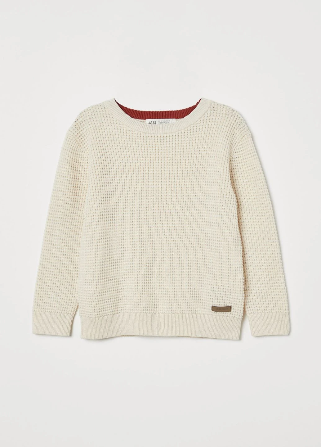 Молочный демисезонный джемпер H&M