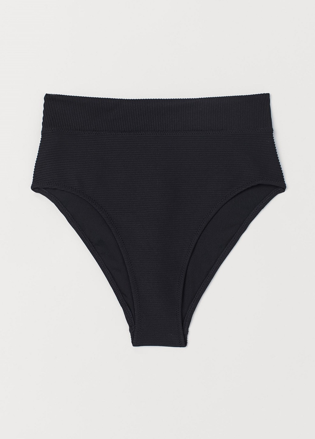 Черные купальные трусики однотонные H&M