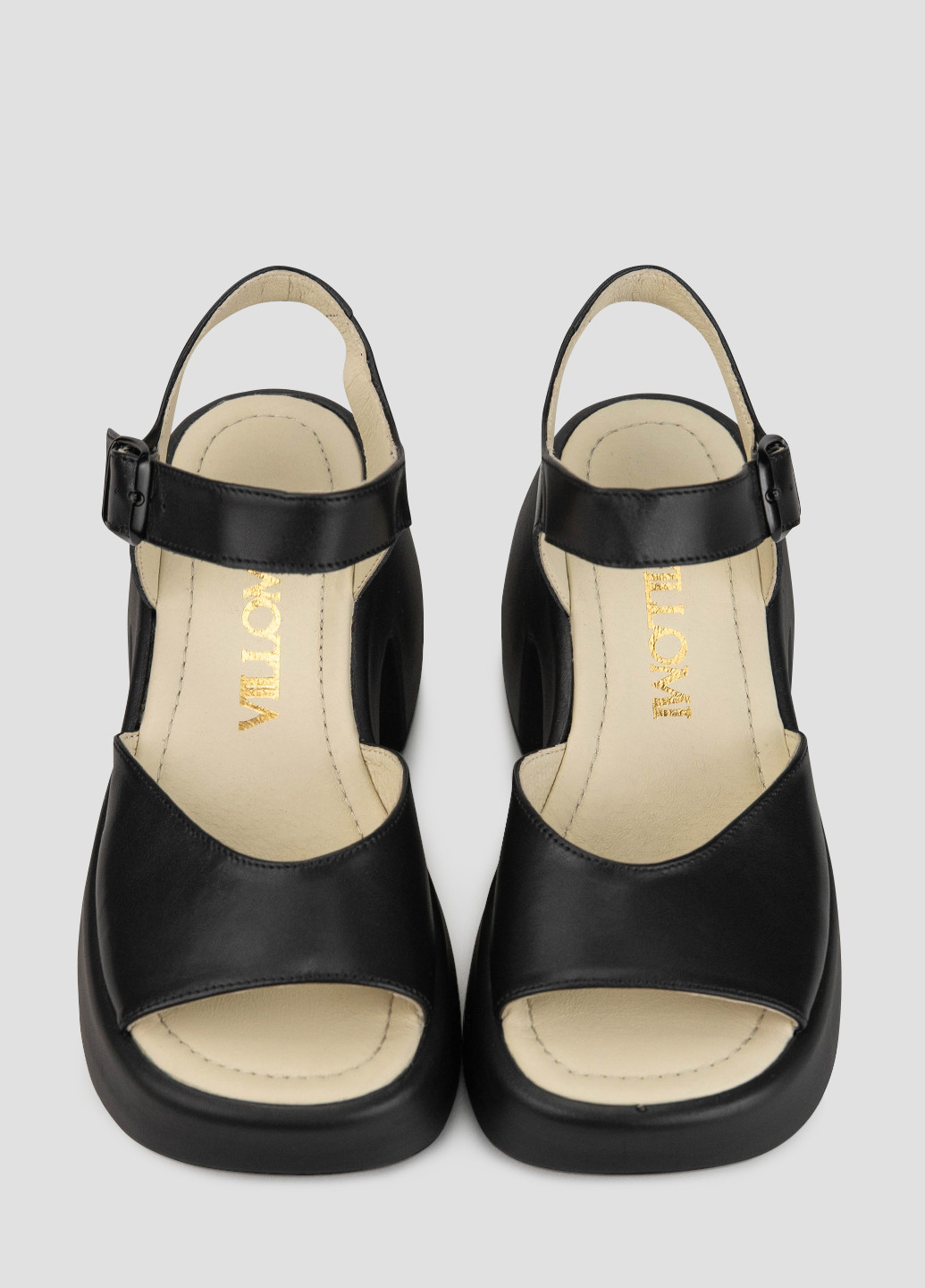 Черные босоножки vm villomi с ремешком