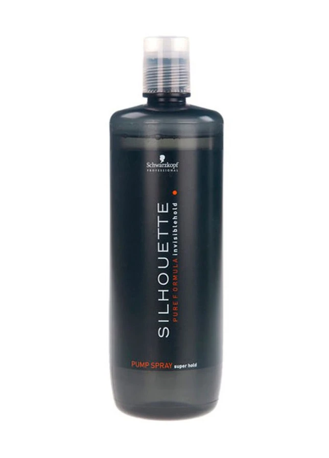 Жидкий лaк cyпepcильнoй фикcaции Silhouette PumpSpray Super Hold 1000 мл Schwarzkopf (250007553)