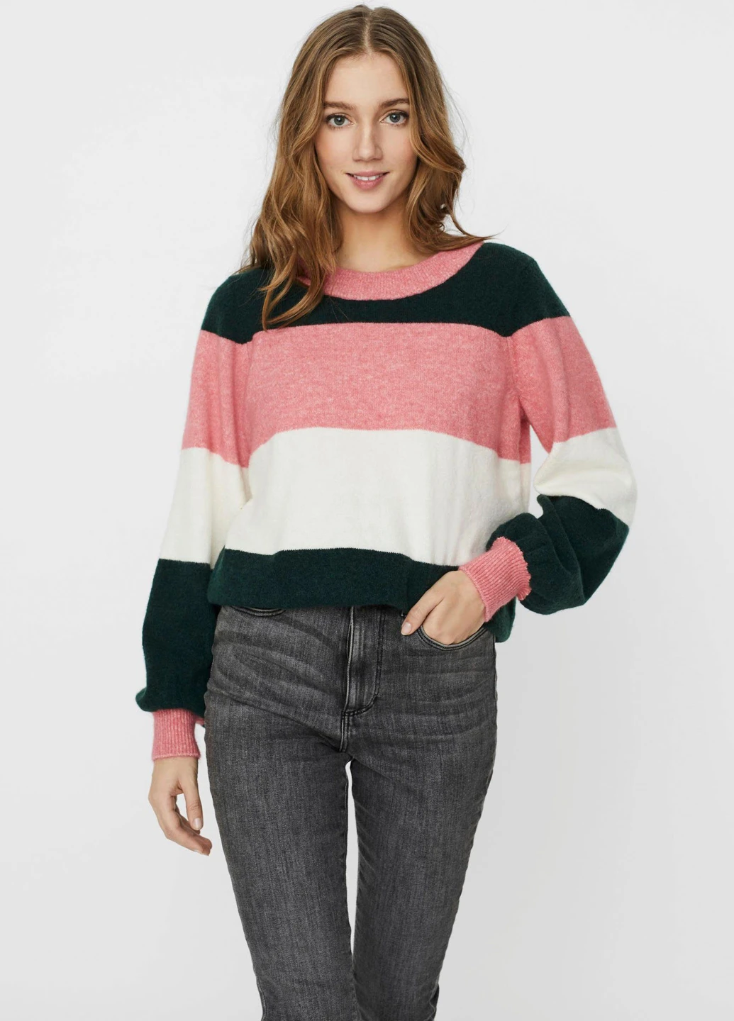 Комбінований демісезонний светр Vero Moda