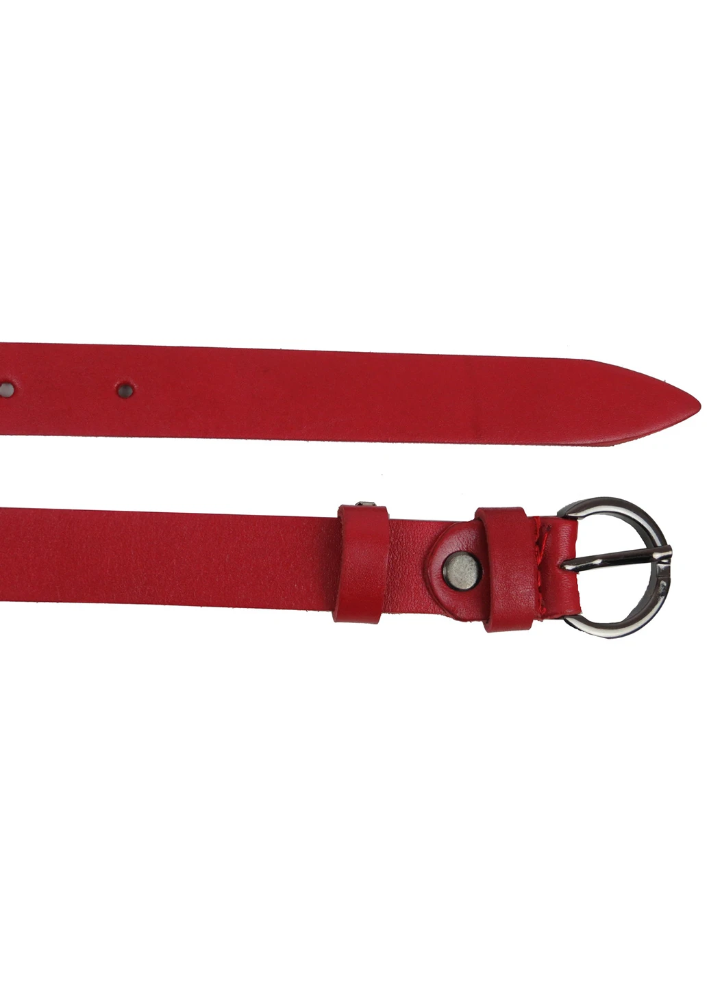 Жіночий шкіряний ремінь 110-130х2 см Skipper (252415764)