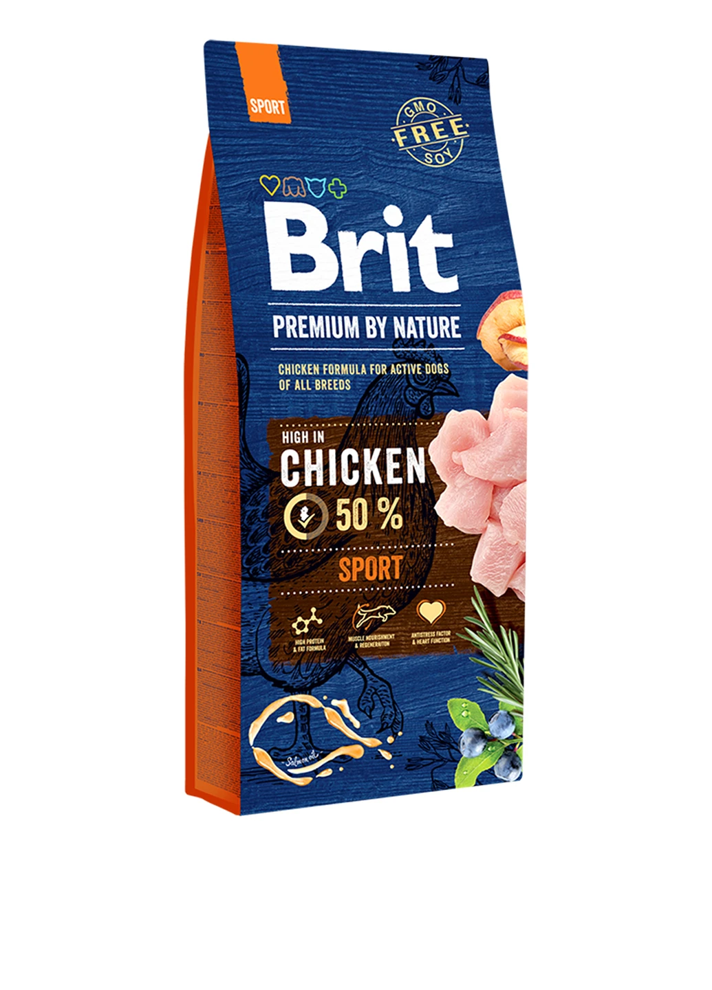 Корм для собак Brit Dog Sport, 15 кг Brit Premium (134399619)