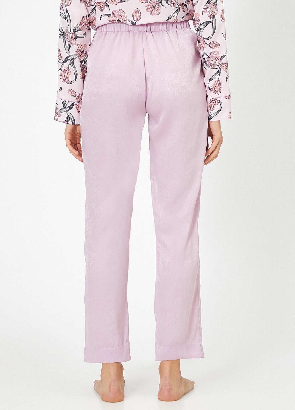 Светло-розовые домашние демисезонные брюки KOTON