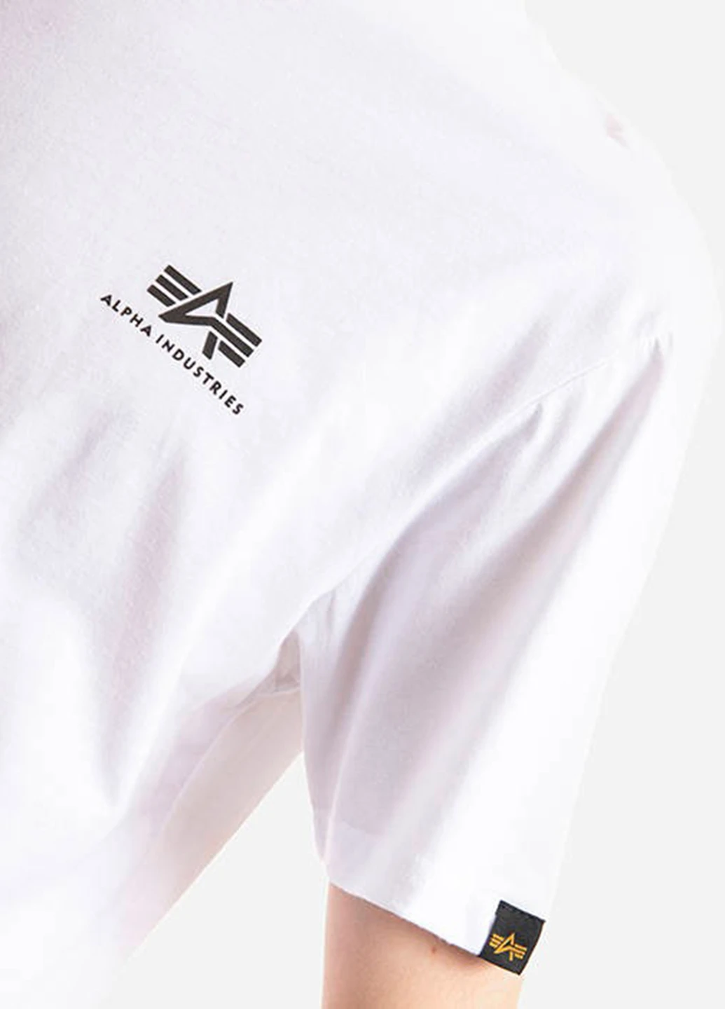 Біла футболка Alpha Industries