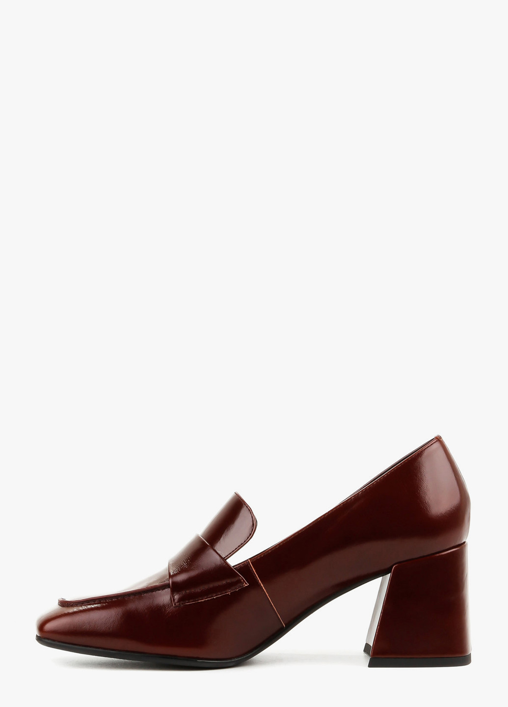 Le'BERDES Туфлі лофери бордовий з натуральна шкіра, україна — демісезон (302137768)