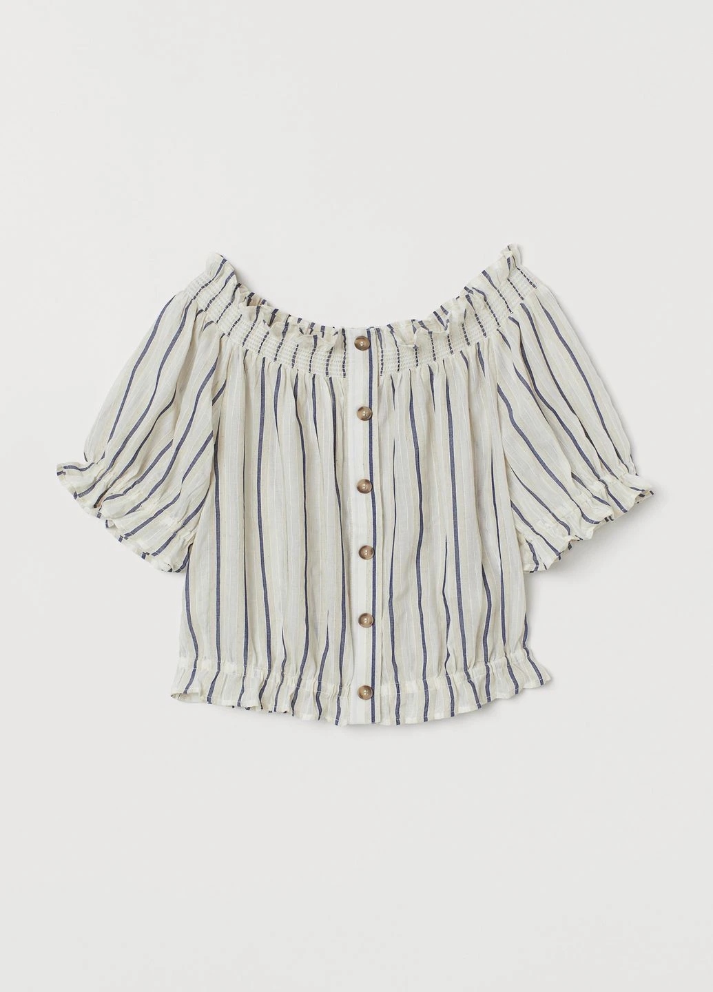 Бежевая блуза H&M